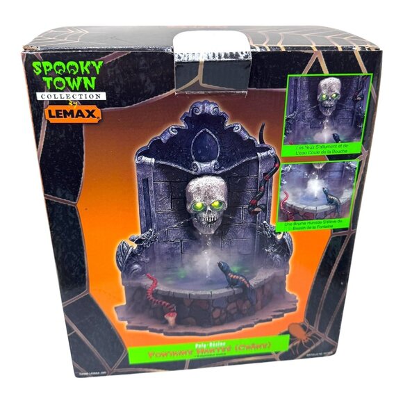 LEMAX SPOOKY TOWN HALLOWEEN VILLAGE LIGHTED SKULL CAVE QUARRY #14822 2021 READ - Picture 7 of 8